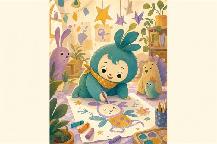 Kids illustration gallery image
